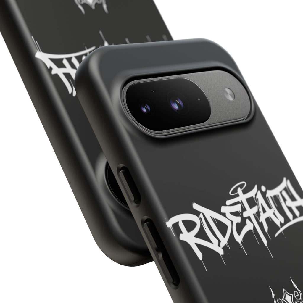 RideFaith Graffiti Tough Phone Case “BLACK”
