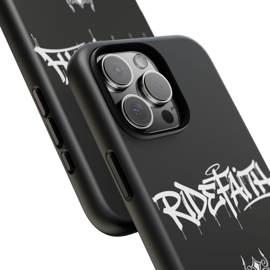 RideFaith Graffiti Tough Phone Case “BLACK”