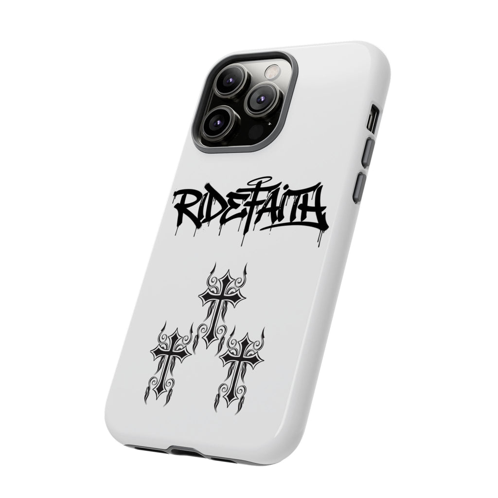 RideFaith Graffiti Tough Phone Case “WHITE”