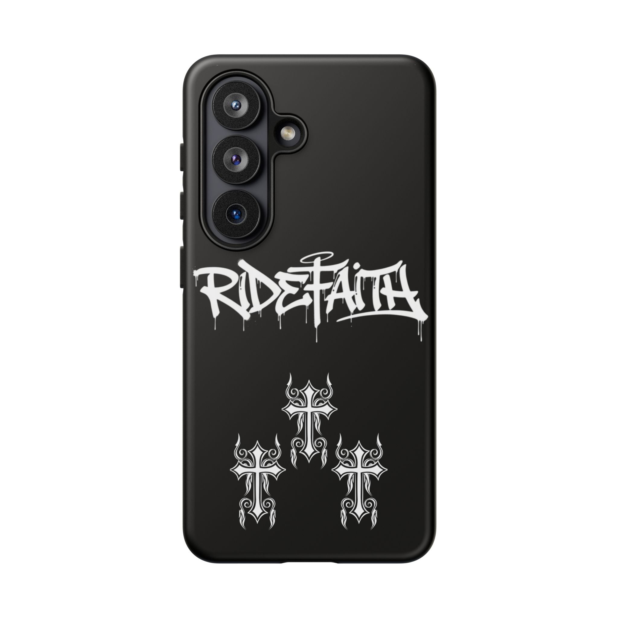 RideFaith Graffiti Tough Phone Case “BLACK”