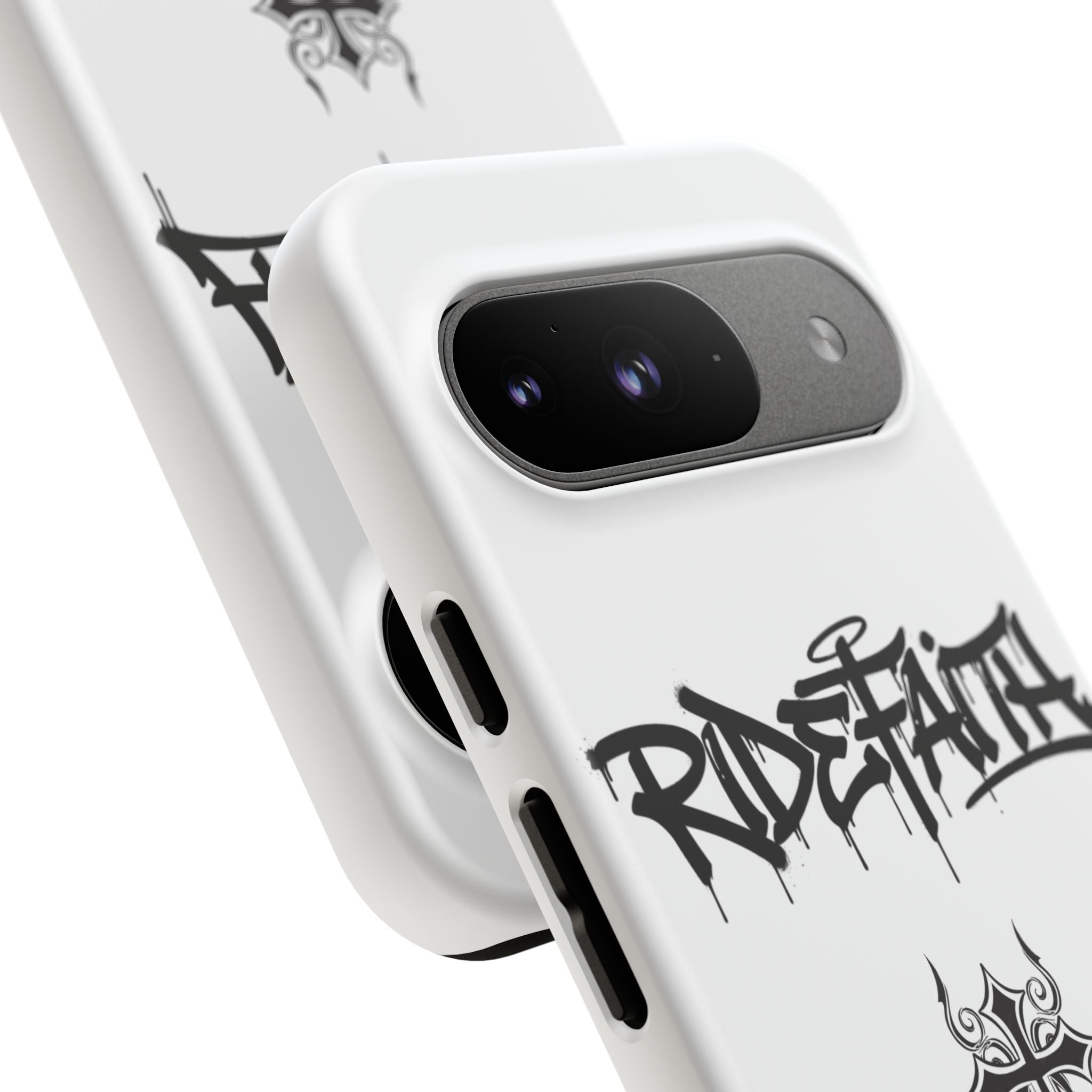 RideFaith Graffiti Tough Phone Case “WHITE”