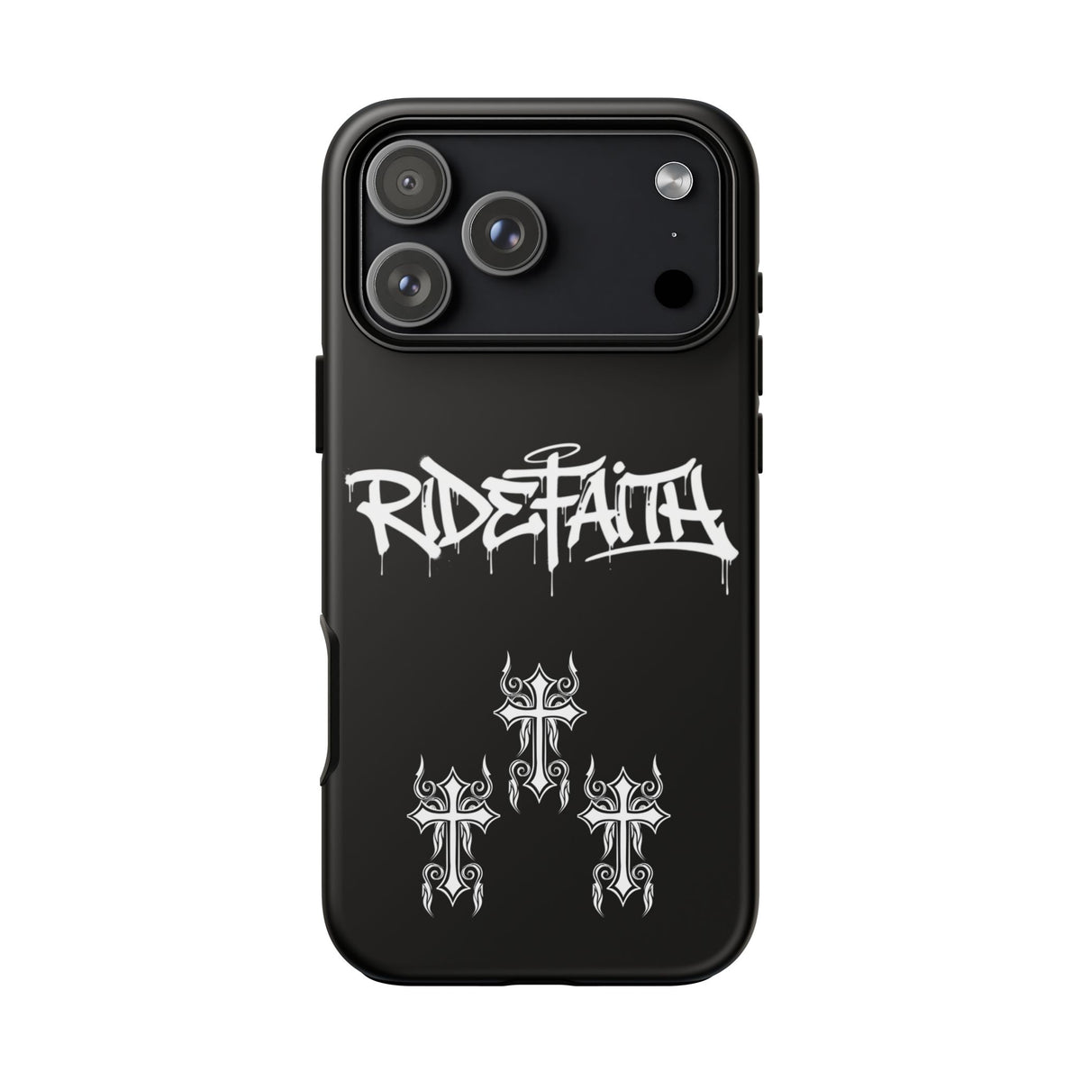 RideFaith Graffiti Tough Phone Case “BLACK”