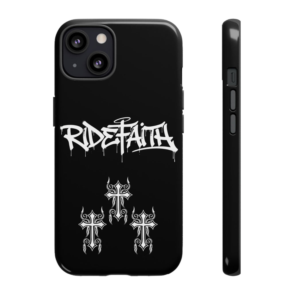 RideFaith Graffiti Tough Phone Case “BLACK”