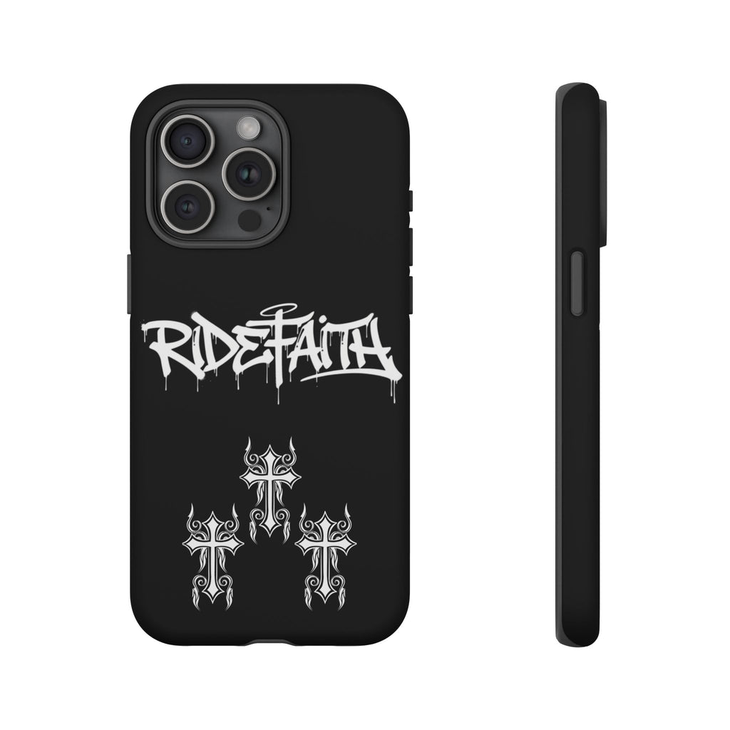 RideFaith Graffiti Tough Phone Case “BLACK”