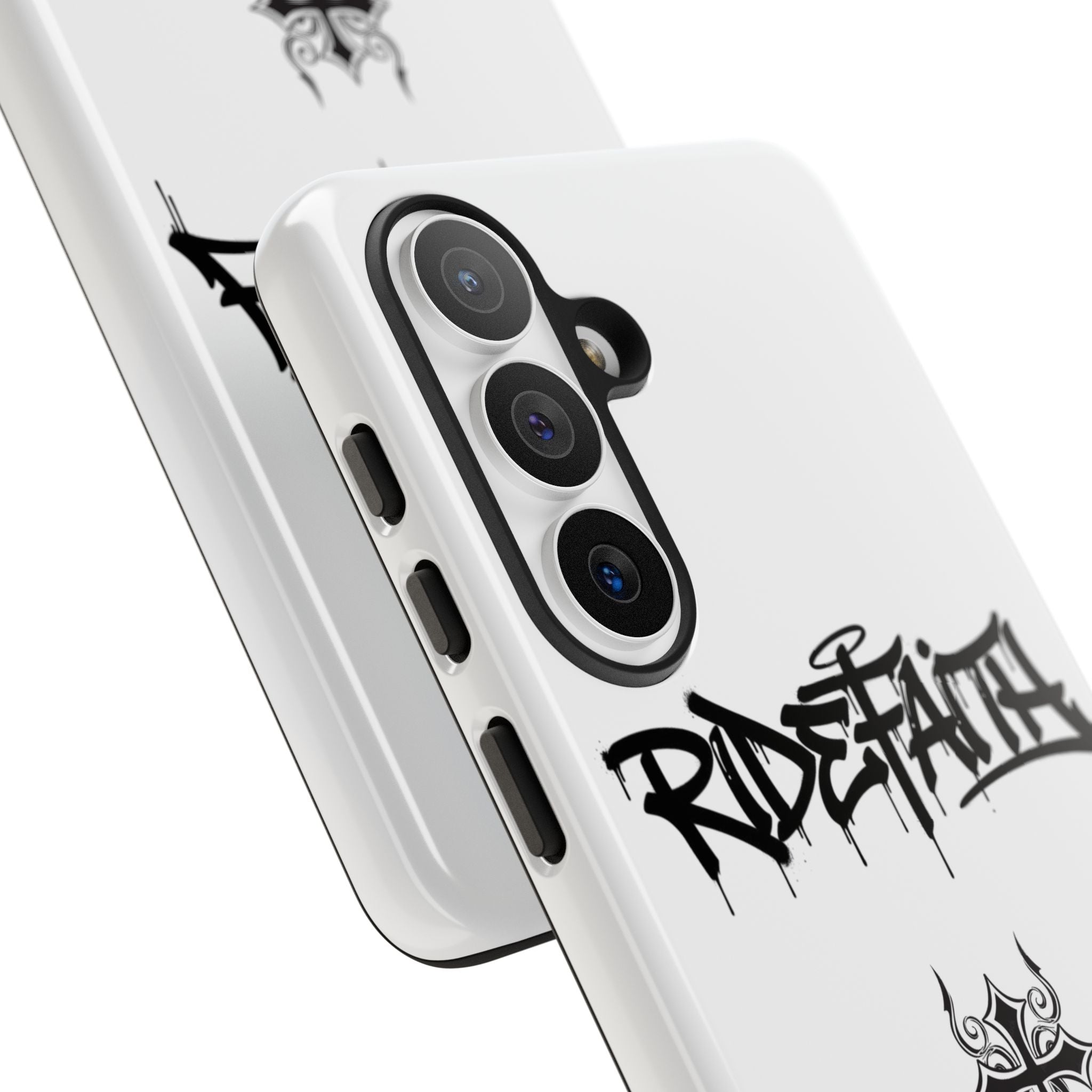 RideFaith Graffiti Tough Phone Case “WHITE”