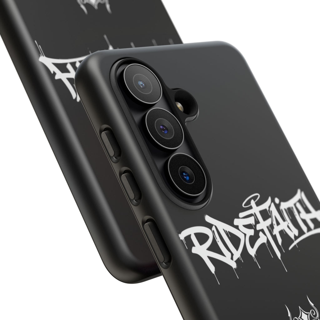 RideFaith Graffiti Tough Phone Case “BLACK”