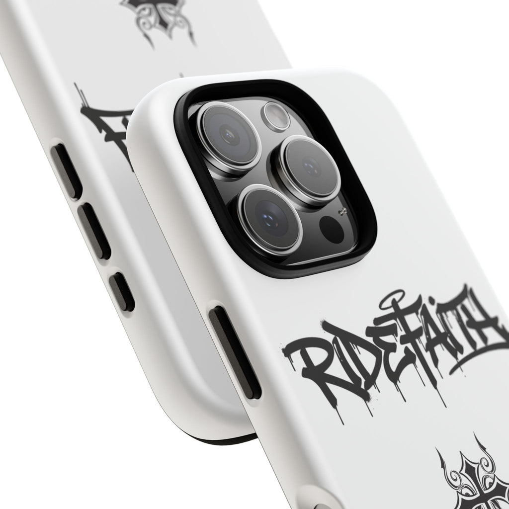 RideFaith Graffiti Tough Phone Case “WHITE”