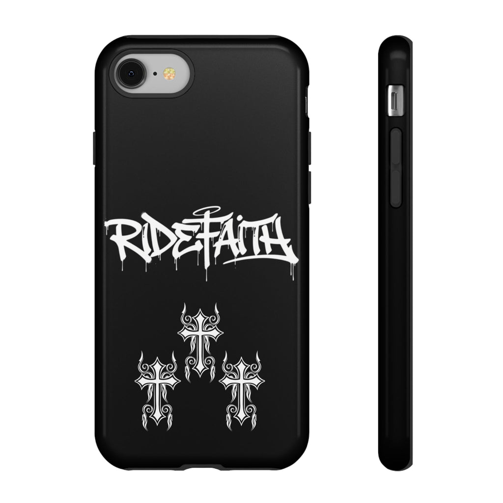 RideFaith Graffiti Tough Phone Case “BLACK”
