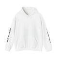 Christian Cross Hoodie — John 3:16 Scripture Pullover with Sleeve Text