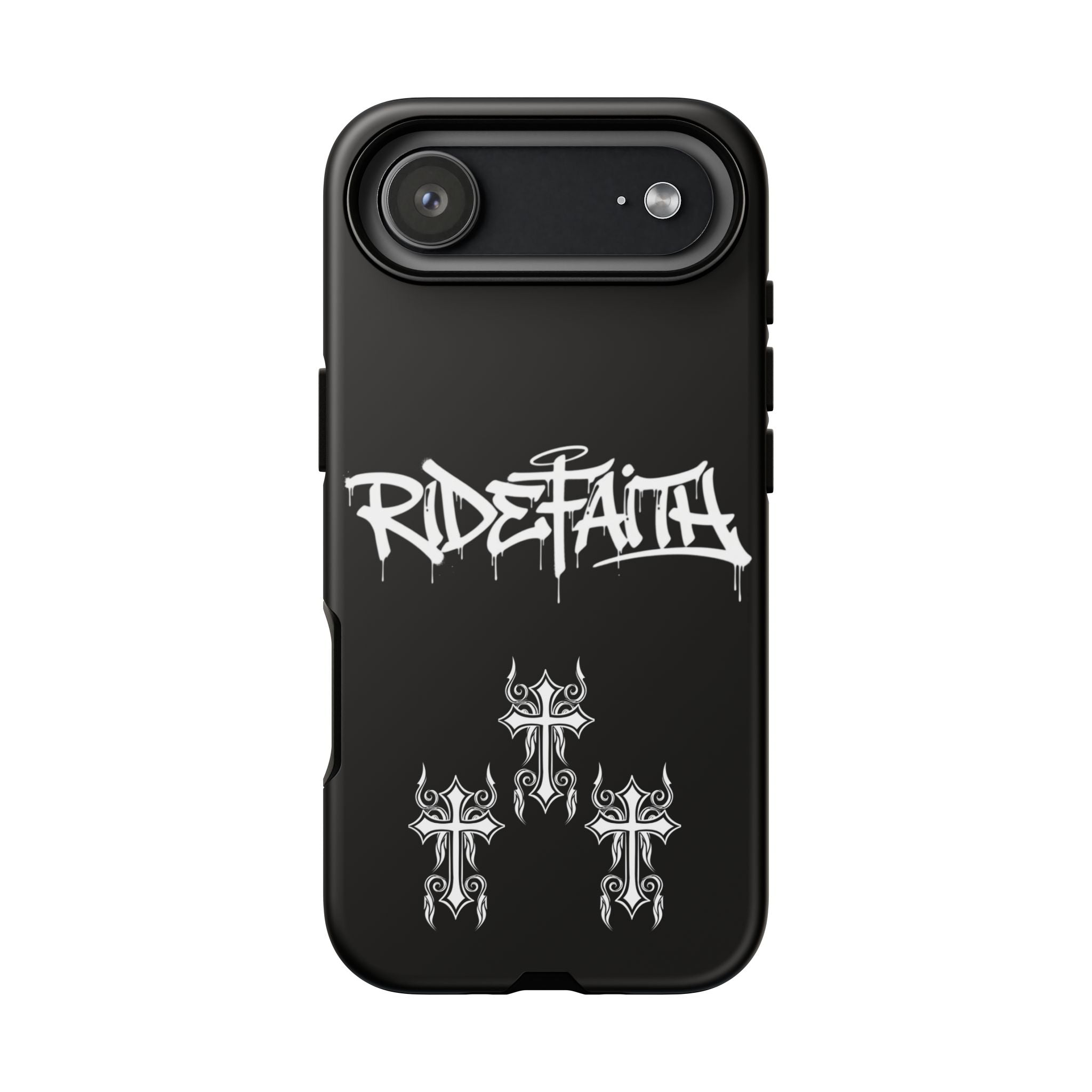 RideFaith Graffiti Tough Phone Case “BLACK”