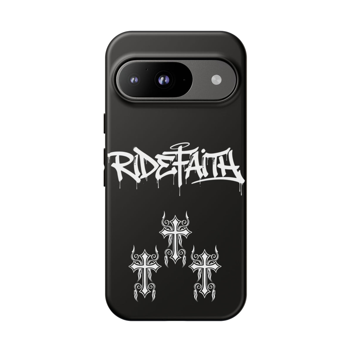 RideFaith Graffiti Tough Phone Case “BLACK”