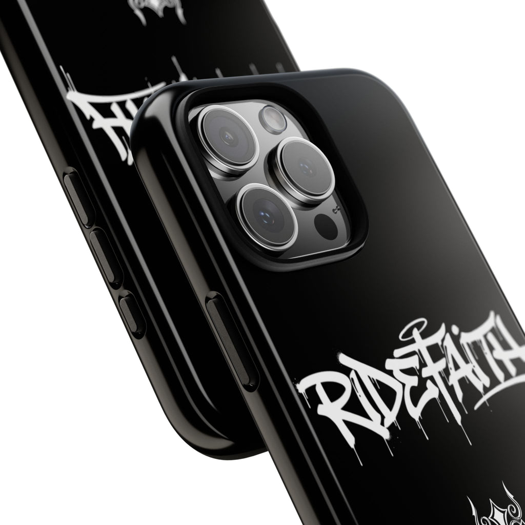 RideFaith Graffiti Tough Phone Case “BLACK”