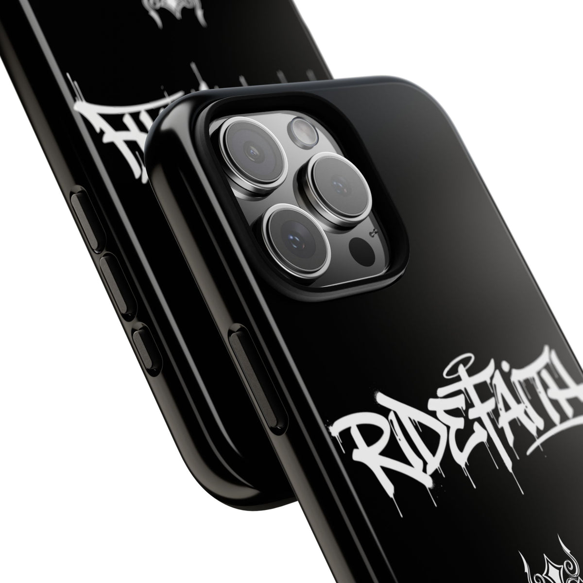 RideFaith Graffiti Tough Phone Case “BLACK”