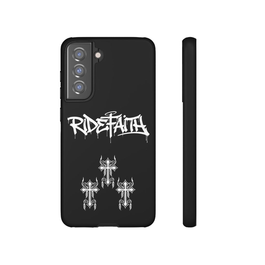 RideFaith Graffiti Tough Phone Case “BLACK”