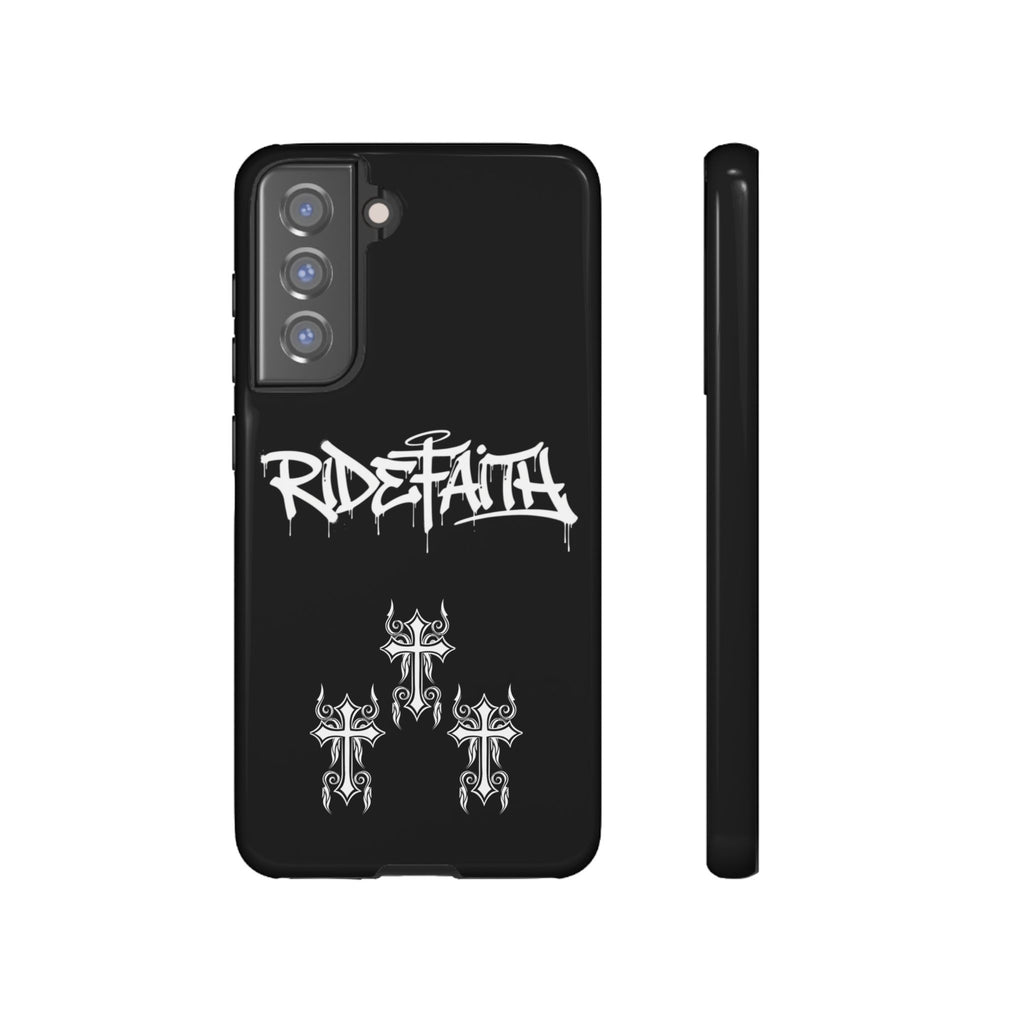 RideFaith Graffiti Tough Phone Case “BLACK”