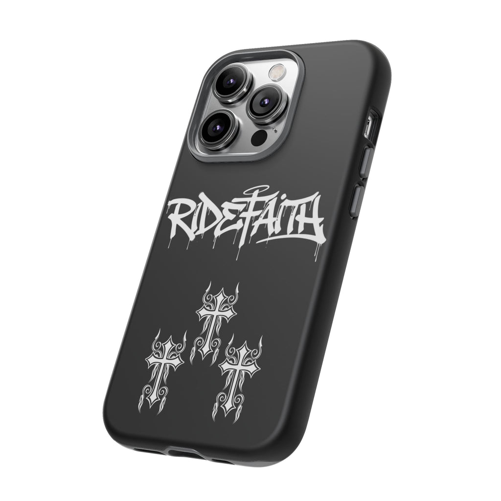 RideFaith Graffiti Tough Phone Case “BLACK”