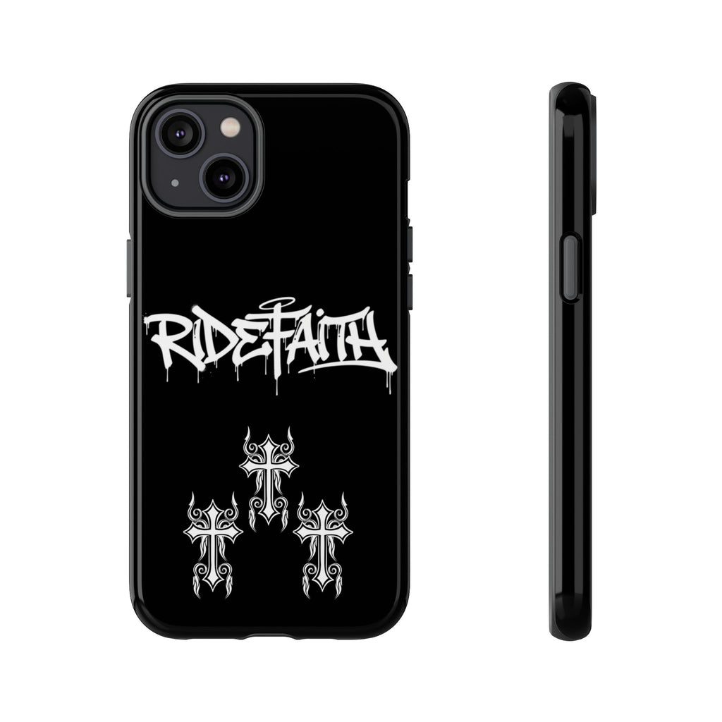 RideFaith Graffiti Tough Phone Case “BLACK”