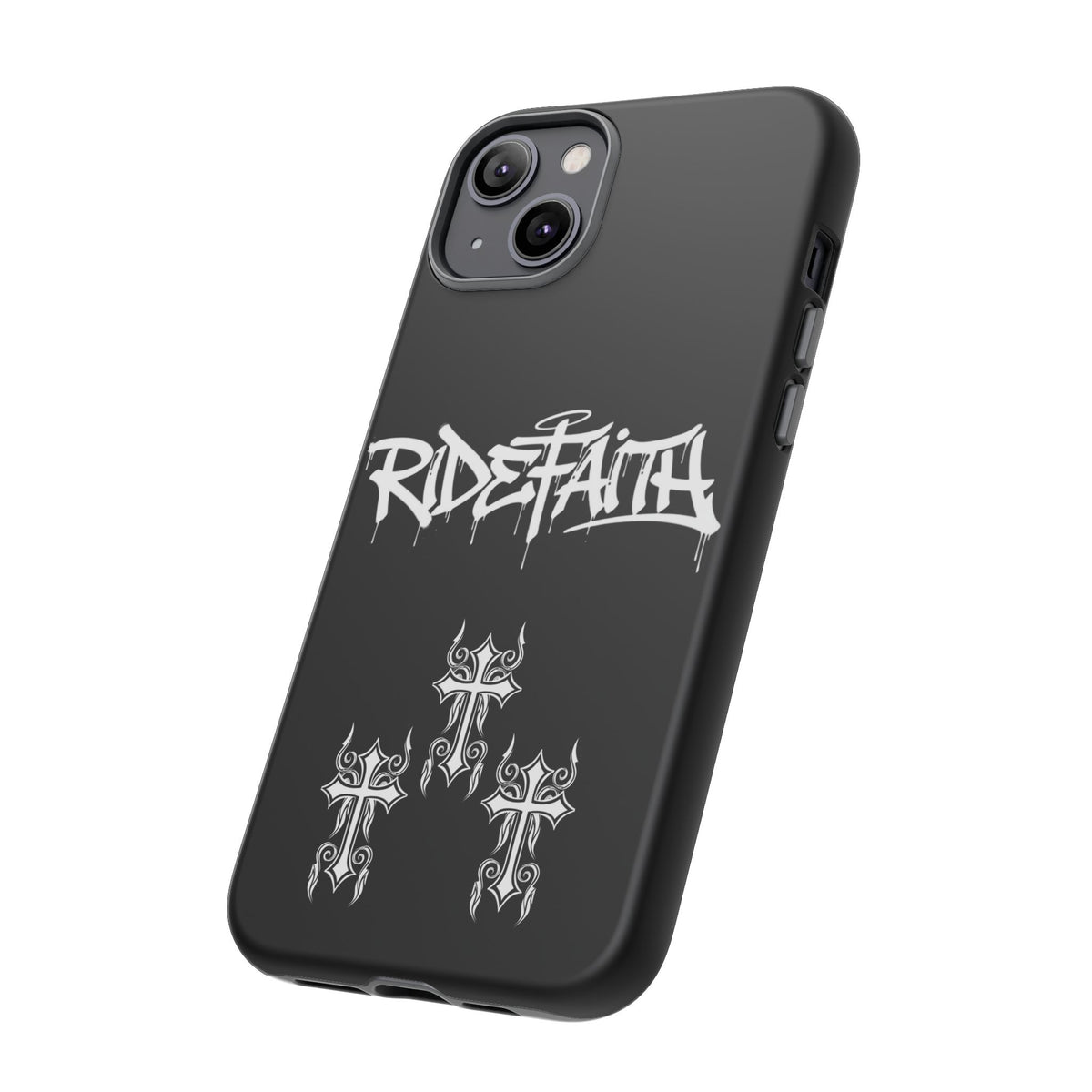 RideFaith Graffiti Tough Phone Case “BLACK”