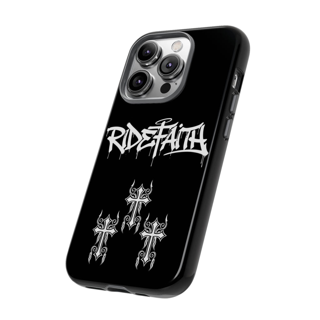 RideFaith Graffiti Tough Phone Case “BLACK”