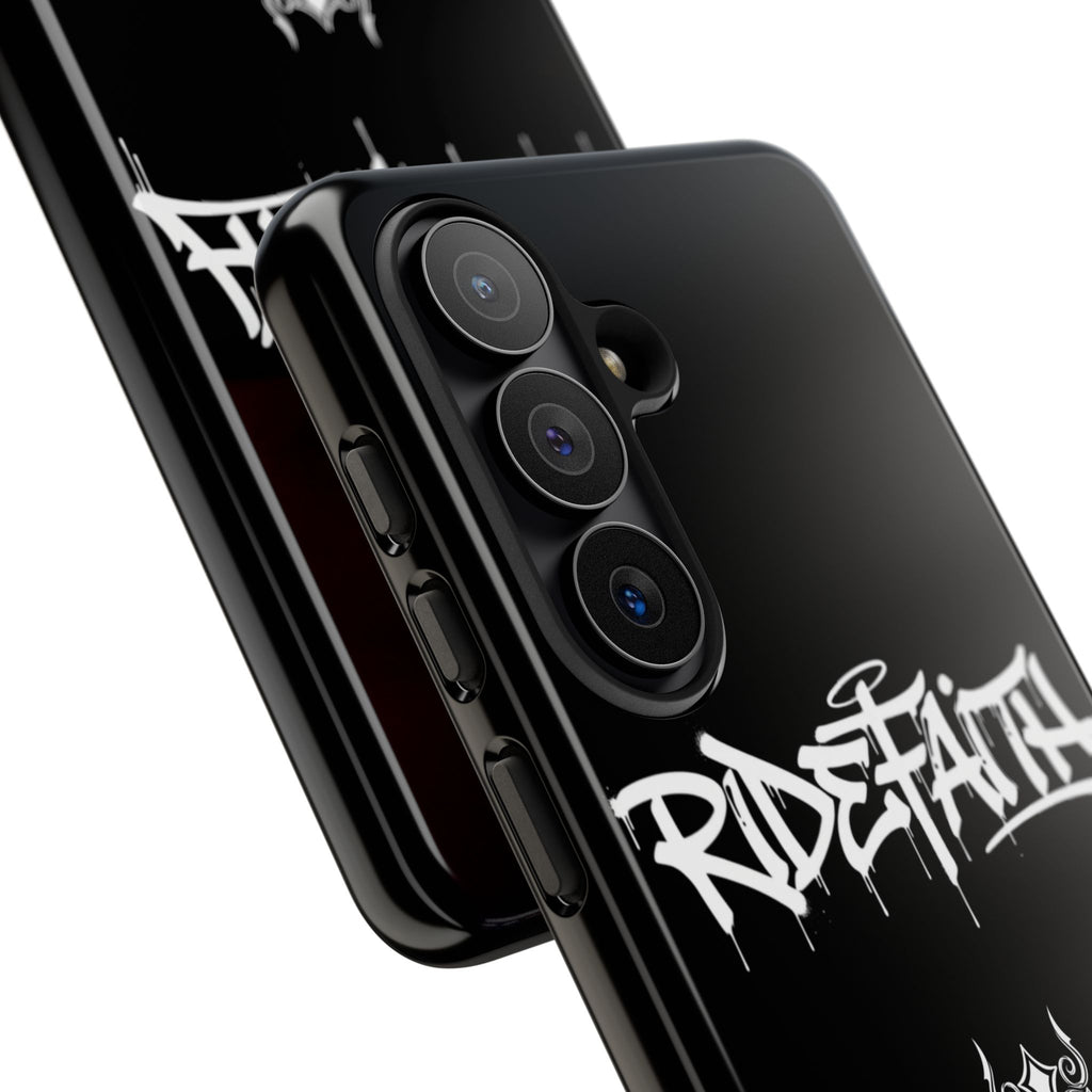 RideFaith Graffiti Tough Phone Case “BLACK”