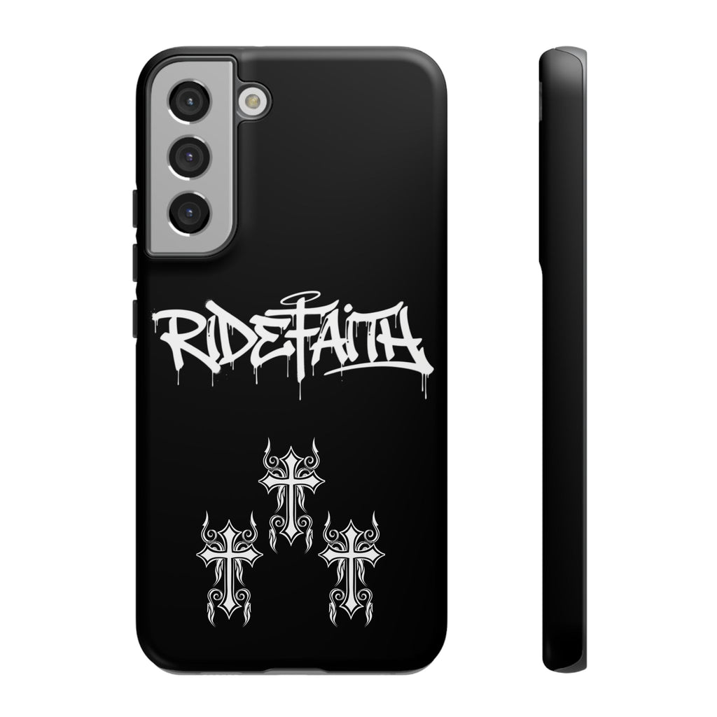 RideFaith Graffiti Tough Phone Case “BLACK”