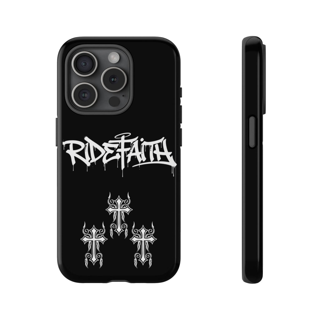 RideFaith Graffiti Tough Phone Case “BLACK”