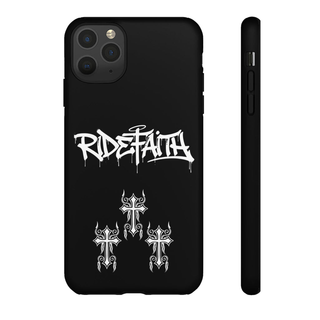 RideFaith Graffiti Tough Phone Case “BLACK”