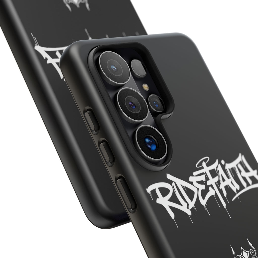 RideFaith Graffiti Tough Phone Case “BLACK”