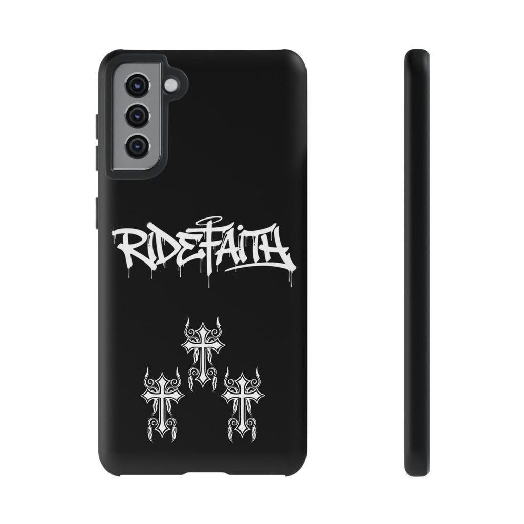RideFaith Graffiti Tough Phone Case “BLACK”