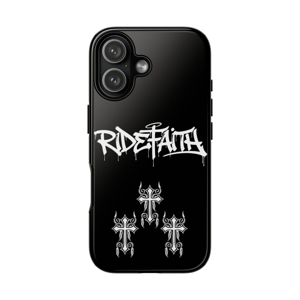 RideFaith Graffiti Tough Phone Case “BLACK”