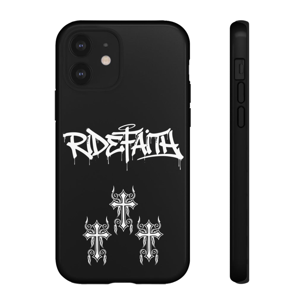 RideFaith Graffiti Tough Phone Case “BLACK”