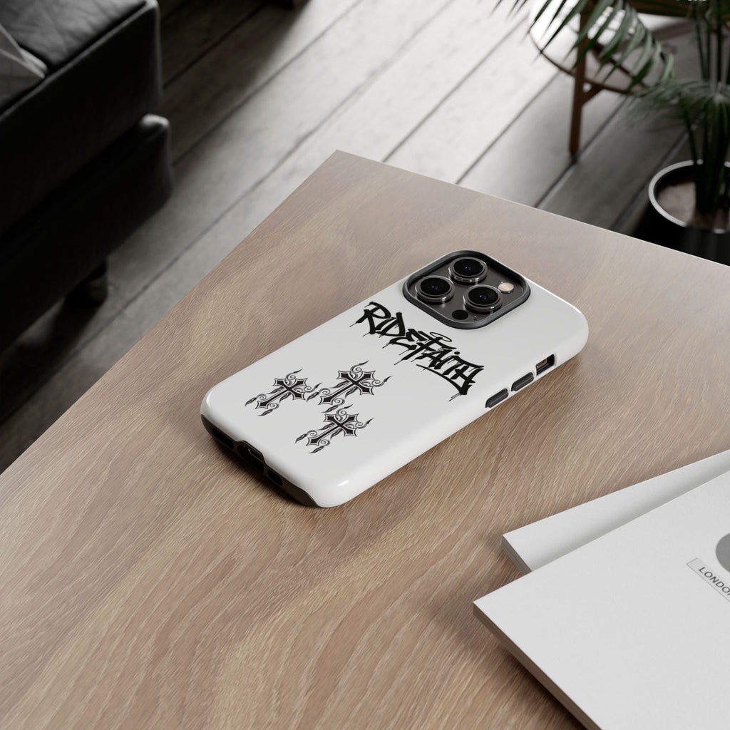 RideFaith Graffiti Tough Phone Case “WHITE”