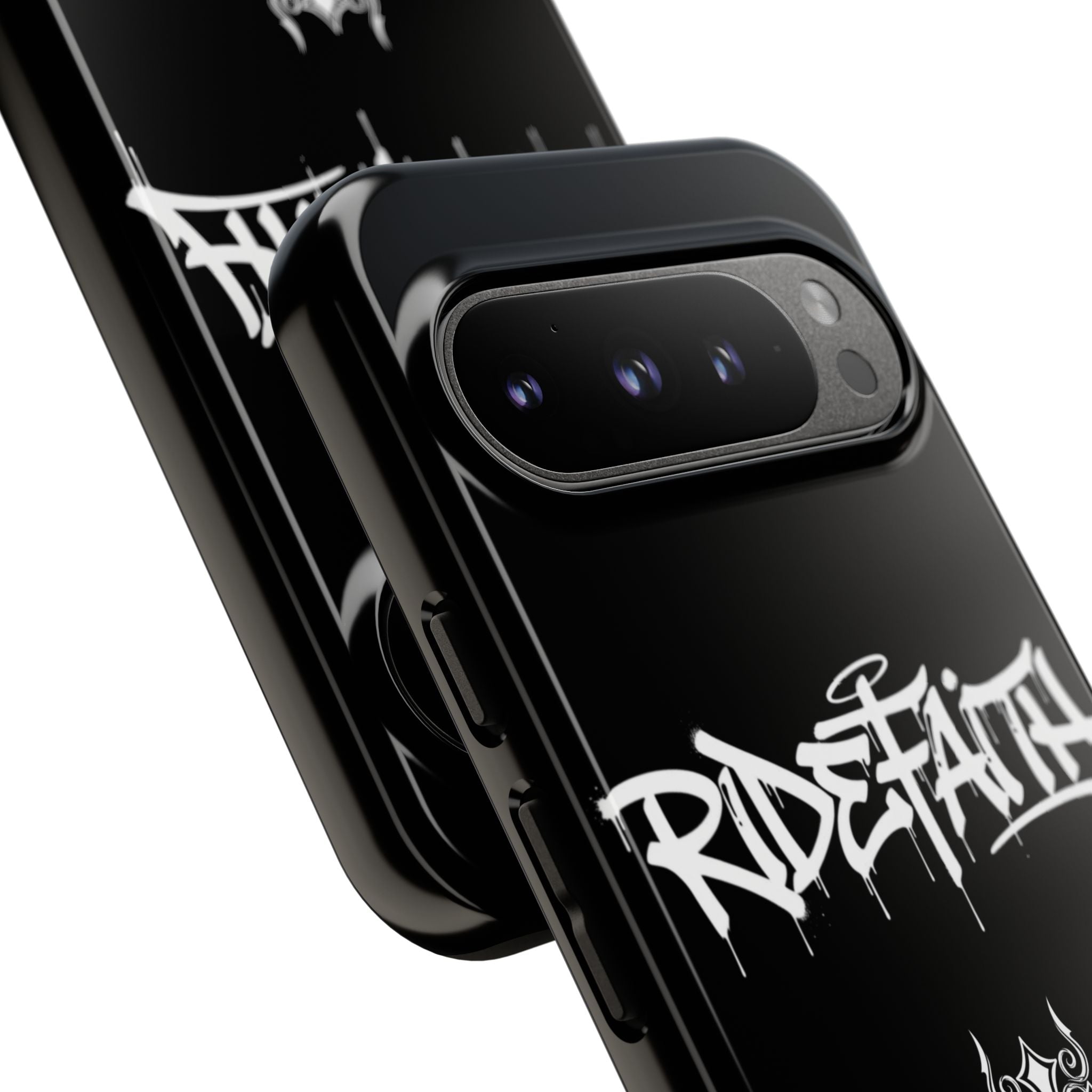 RideFaith Graffiti Tough Phone Case “BLACK”