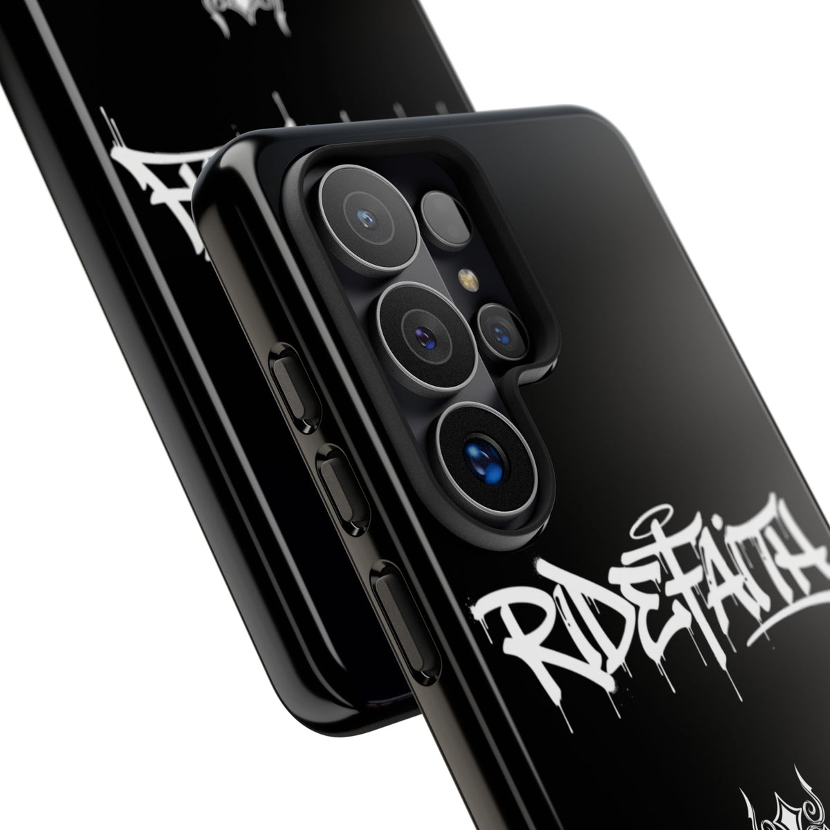 RideFaith Graffiti Tough Phone Case “BLACK”
