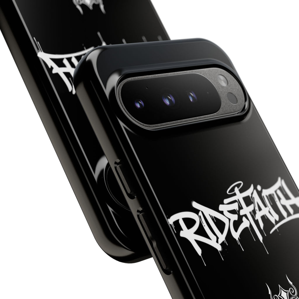 RideFaith Graffiti Tough Phone Case “BLACK”