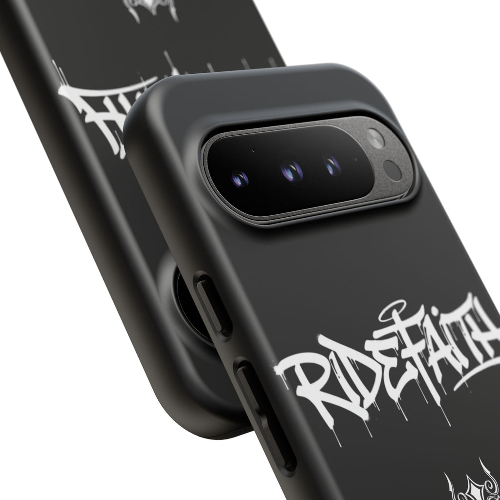 RideFaith Graffiti Tough Phone Case “BLACK”