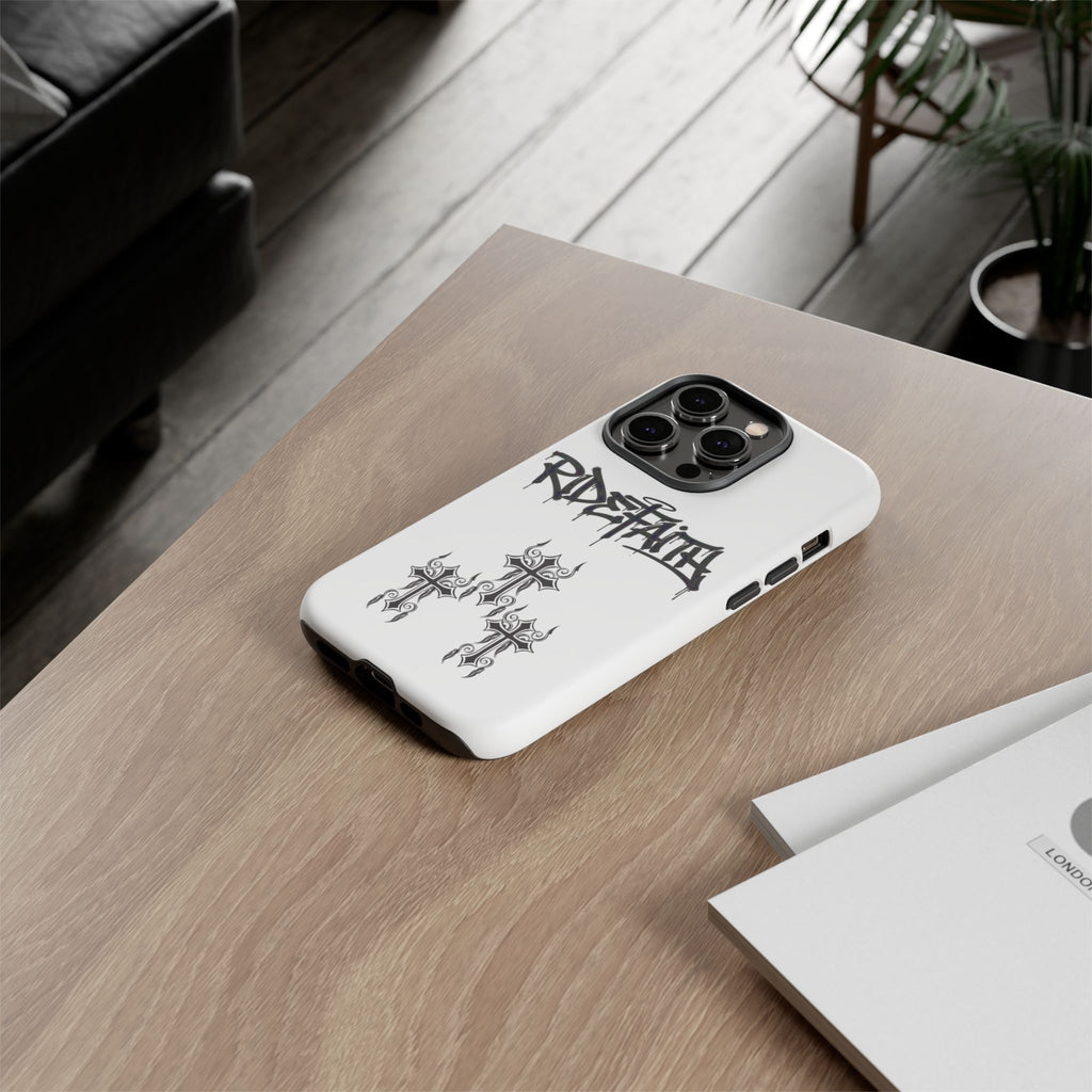 RideFaith Graffiti Tough Phone Case “WHITE”