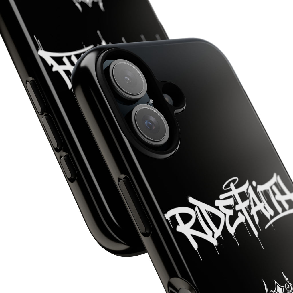 RideFaith Graffiti Tough Phone Case “BLACK”