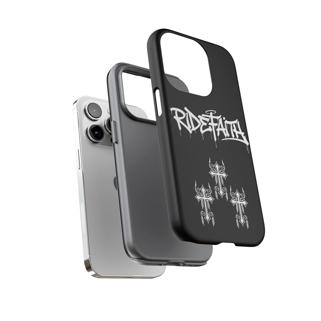 RideFaith Graffiti Tough Phone Case “BLACK”