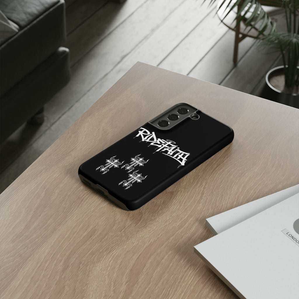 RideFaith Graffiti Tough Phone Case “BLACK”