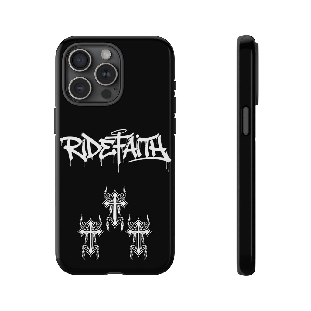 RideFaith Graffiti Tough Phone Case “BLACK”