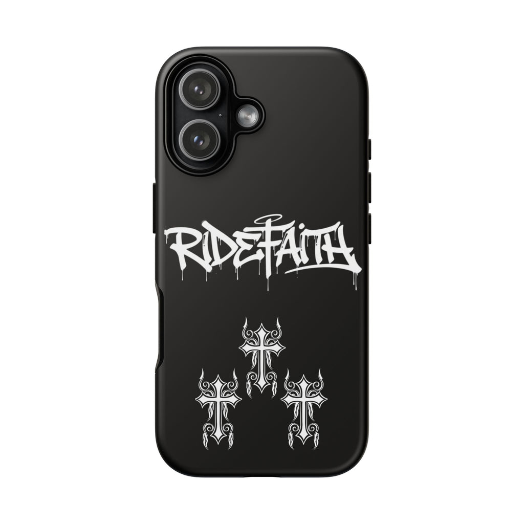 RideFaith Graffiti Tough Phone Case “BLACK”
