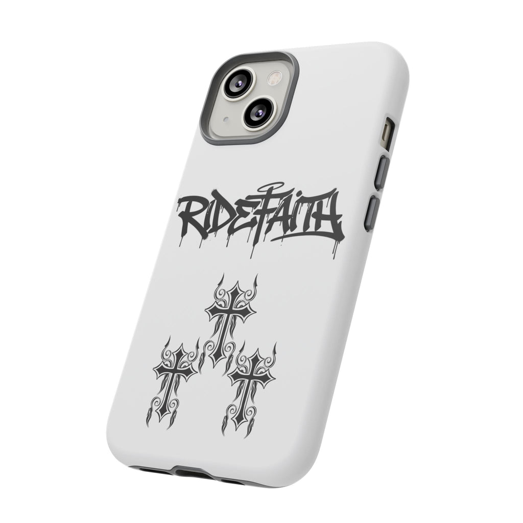 RideFaith Graffiti Tough Phone Case “WHITE”