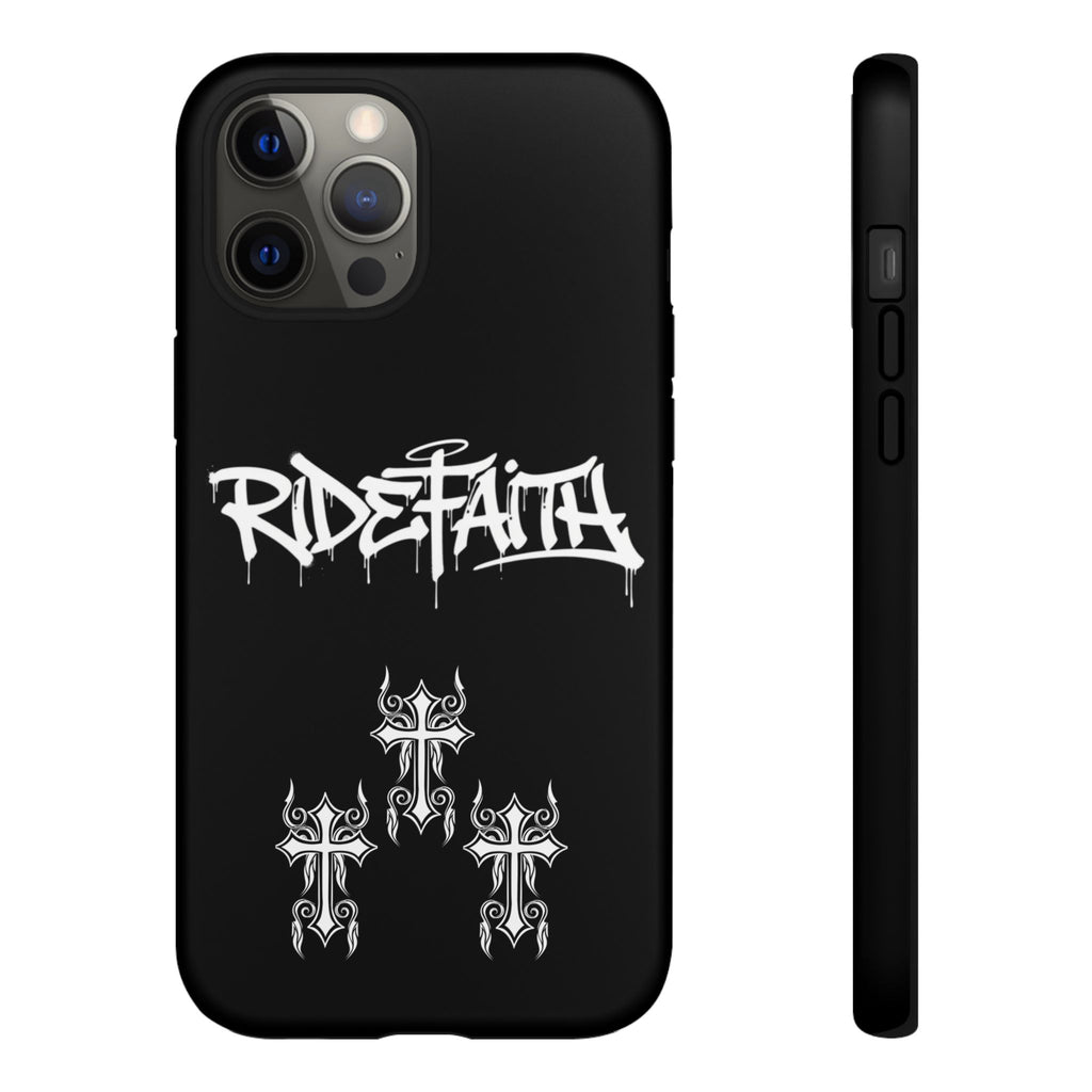 RideFaith Graffiti Tough Phone Case “BLACK”