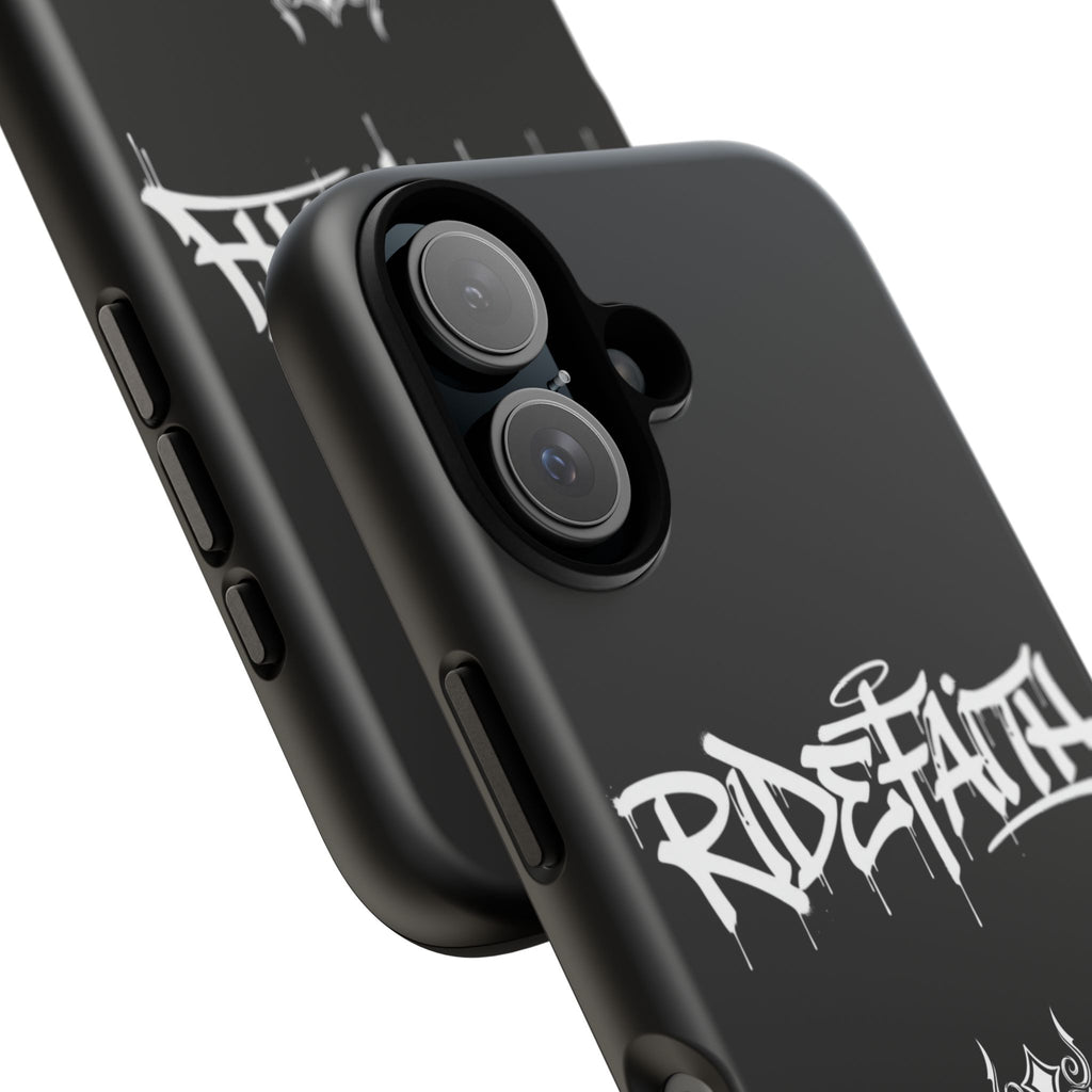 RideFaith Graffiti Tough Phone Case “BLACK”
