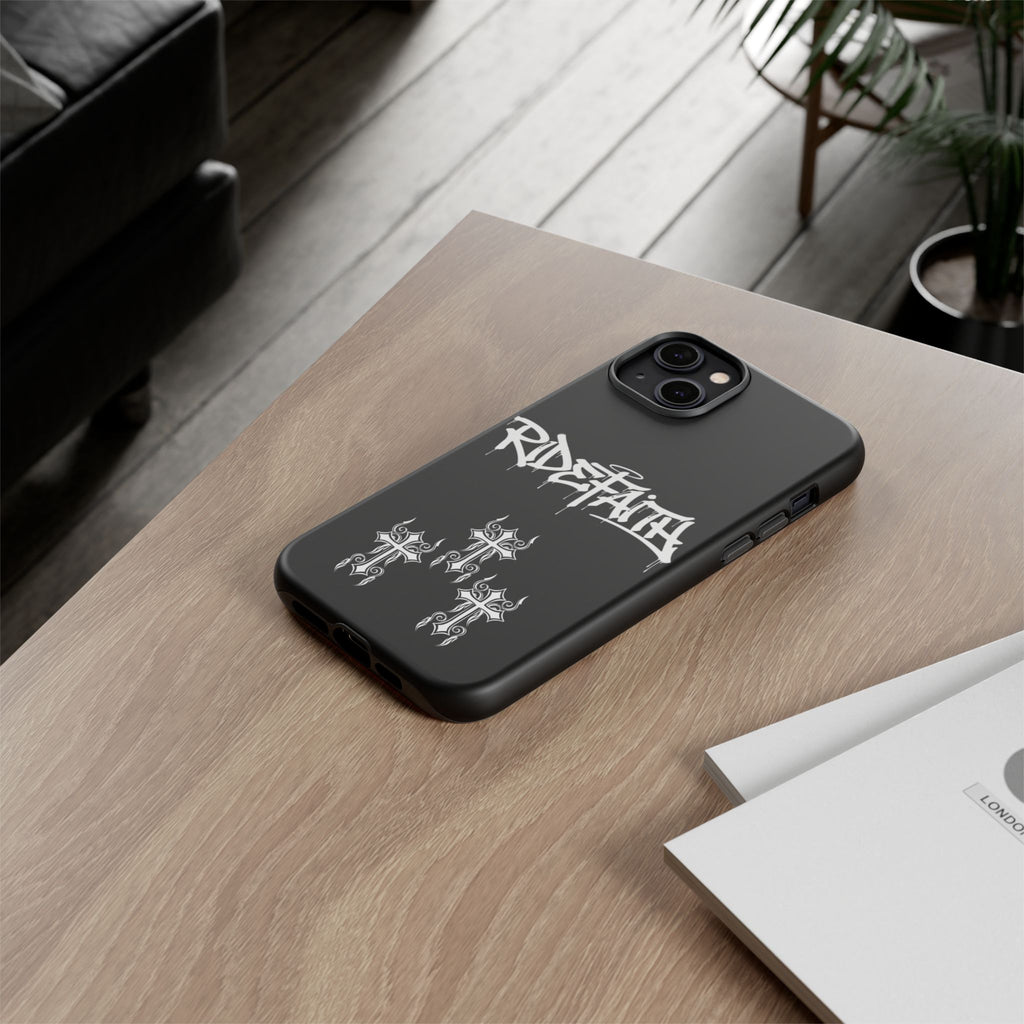 RideFaith Graffiti Tough Phone Case “BLACK”