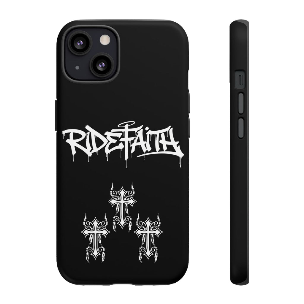 RideFaith Graffiti Tough Phone Case “BLACK”