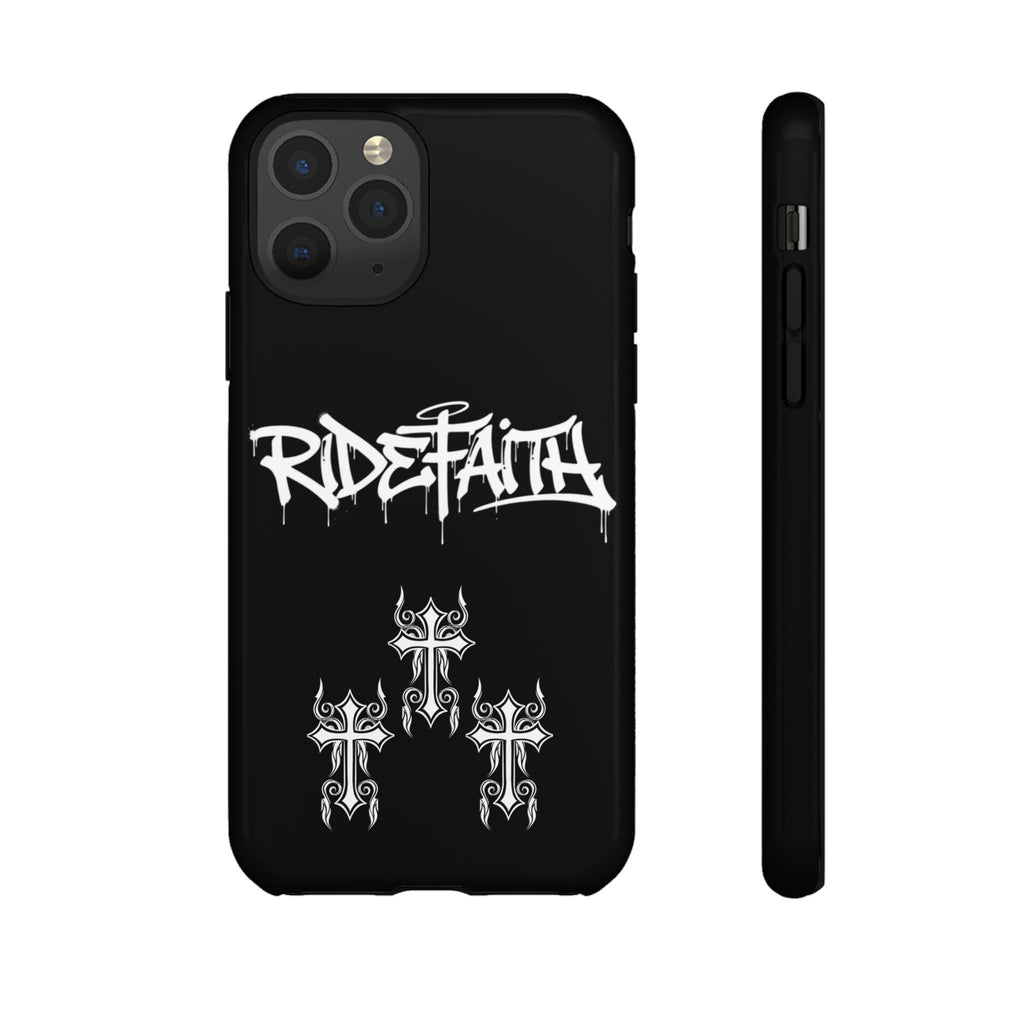 RideFaith Graffiti Tough Phone Case “BLACK”