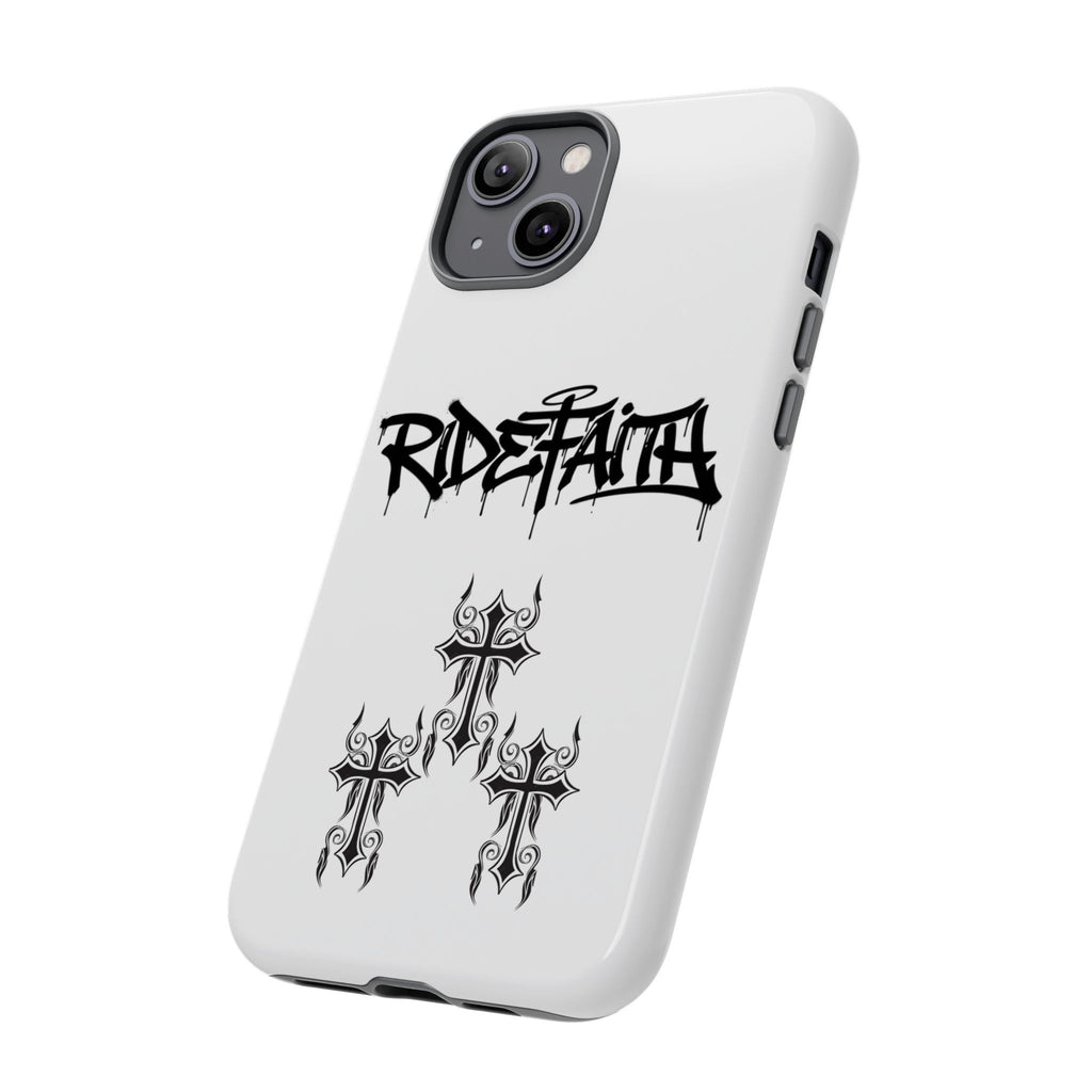 RideFaith Graffiti Tough Phone Case “WHITE”