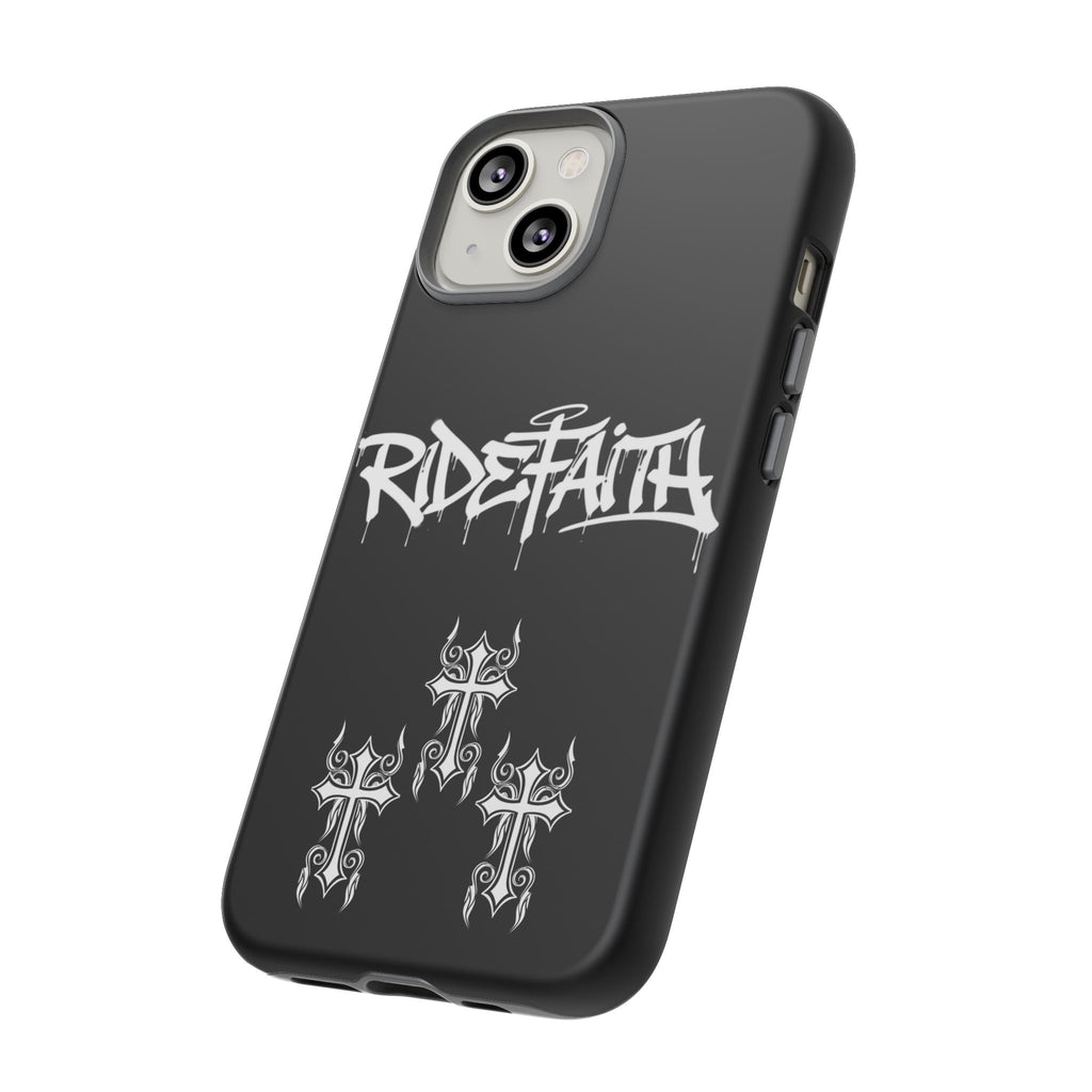 RideFaith Graffiti Tough Phone Case “BLACK”